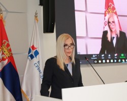 Министарка правде Маја Поповић учествовала на хибридној конференцији: Зашто привреда треба да се одлучује за медијацију“