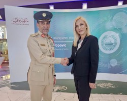 Ministarka Popović sa direktorom policije Dubaija
