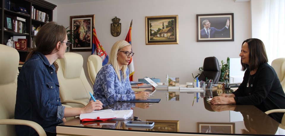 Popović i Milutinović o daljim koracima saradnje